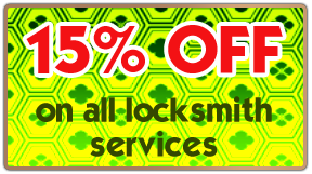 15% Off on all locksmith services